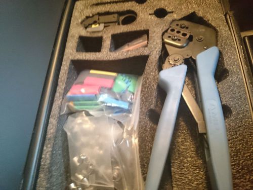 Amp coaxial crimper ii and amp coaxial cable stripper for sale