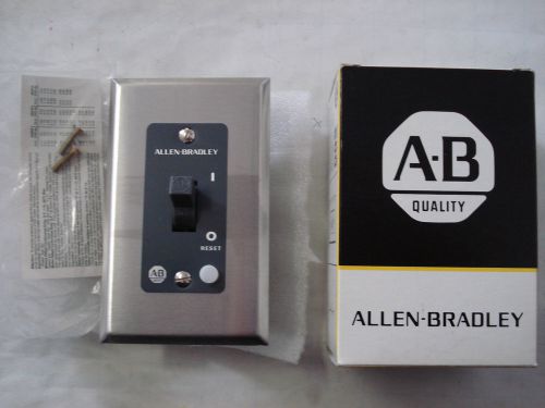 Allen-bradley 600-tqx216 series b,switch,manual motor starter w/cover plated for sale