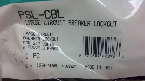 Panduit - psl-cbl - circuit breaker lockout device, large handle for sale