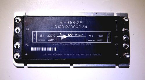 *NEW* Vicor VI-910526 DC-DC Converter Module - Input 48V - Output 28V 300W