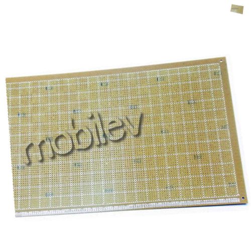 2 Breadboard Prototype PCB Print Circuit Board 18 x 30cm Brown DIY
