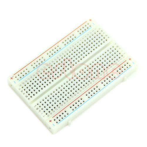 Solderless protoboard pcb test board 400 contacts tie points mini breadboard hot for sale