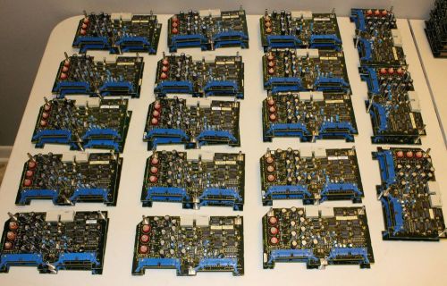 integrated circuits, Rubycon capacitors, lot of 36 circuit boards, recovery