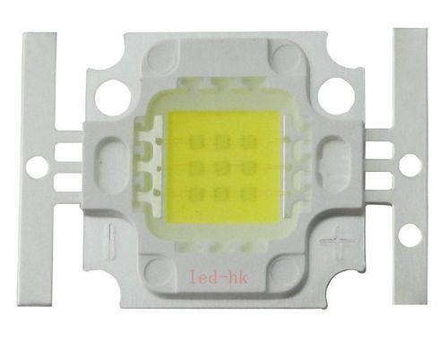 10x 10W White 6000k-6500k High Power LED Bulb Super Brightest Light Lamp DIY F