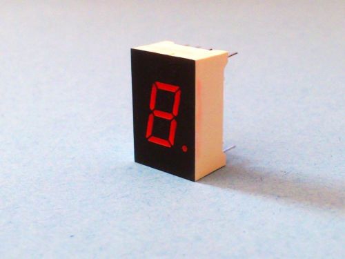 5 LED Light Chip Red 7 Segment Numeric 1 Digit 10 Pin Display Anode Common ROHM