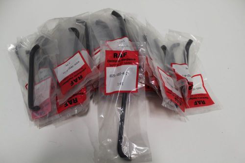 Lot of (41) new factory sealed raf electronic hardware aluminum black handles for sale