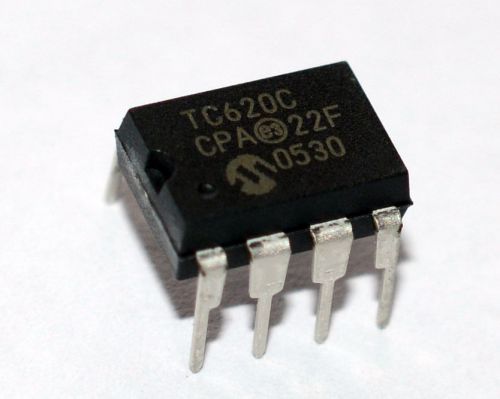 Microchip TC620CCPA 5V, Dual Trip Point Temperature Sensors TC620C