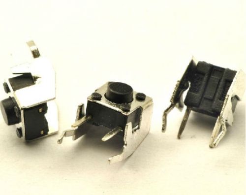20pcs 6*6*5MM 6x6x5 mm Micro Switch Tact Switches Vertical Push