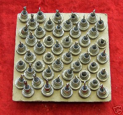Silicon rectifier diodes KD202R (USSR-80s). Lot of 50