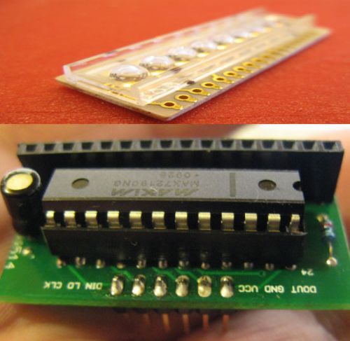 MAX7219 LED display module (driver+7seg8digit display) for Arduino PIC STM32 MCU