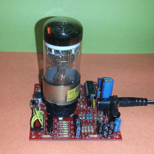 Dekatron dohickie kit - parts &amp; pcb - 12v in (no tube) for sale