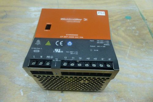WEIDMULLER / CONNECT POWER / 8708680000 CP SNT 250W 24V 10A