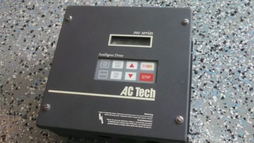 AC Tech variable frequency drive vfd .5 hp single phase to 3phase