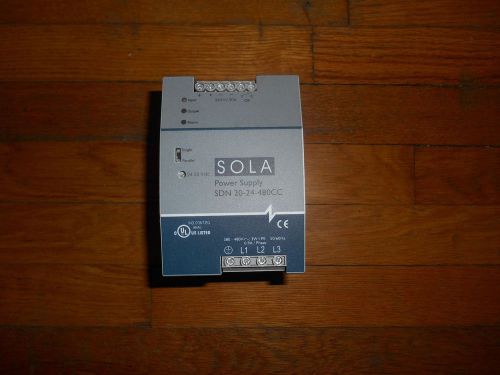 Sola SDN 20-24-480CC 24 Volt Power Supply