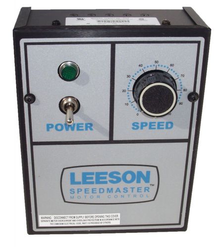 Leeson DC Motor Control # 174307 - NEMA 1 - 90/180V DC 1/8HP to 2HP