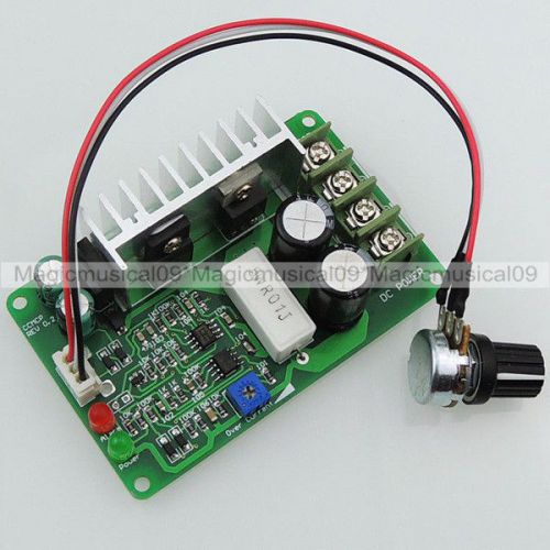 PWM DC Motor Speed Control Controller with OverLoad Protect Adjustable