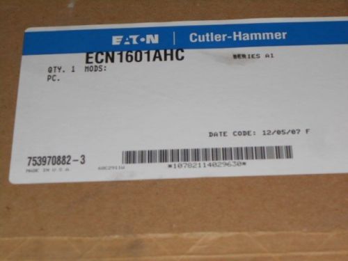 Cutter &amp; Hammer ECN1601AHC Eaton NEMA Freedom Starter