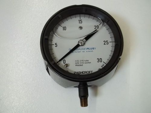 ASHCROFT GAUGE 0-30PSI *NEW OUT OF A BOX*