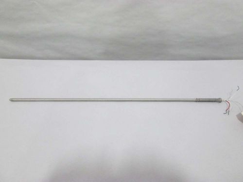 New burns engineering stainless temperature 17-3/4 in probe d366756 for sale