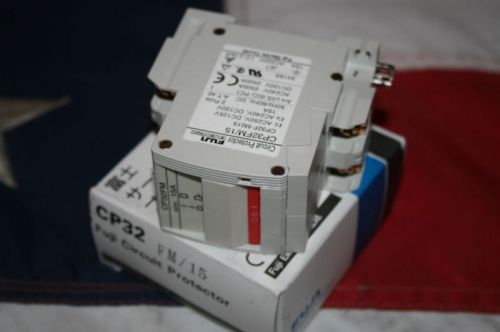 NEW Fuji Circuit Protector Breaker CP32FM/15  15A 2P