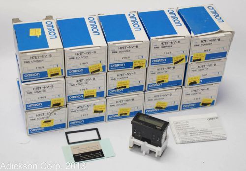 OMRON Digital Total Counter H7ET-NV-B new in box free ship 15 Available ! A780