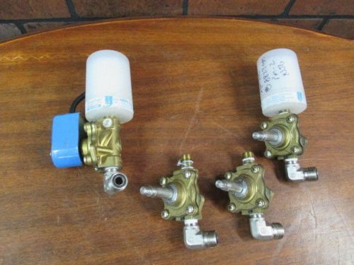 Lot of 4 honeywell air/gas valves for use with solenoid for sale