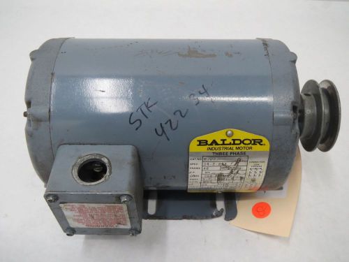 BALDOR M3013 AC 3/4HP 208-230/460V-AC 1725RPM 48 3PH ELECTRIC MOTOR B279992