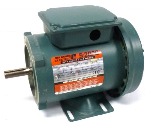 Reliance electric s-2000 motor p56h1319x 3/4hp 208-230v 3ph *new* for sale
