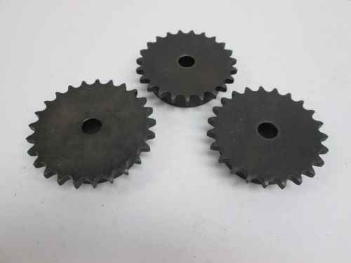 LOT 3 NEW MARTIN ASSORTED 40B23 40B25 5/8IN ROUGH BORE CHAIN SPROCKET D260033