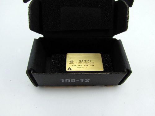 Lot of 2 - daico (28983) da0145 4-step gold variable attenuator for sale