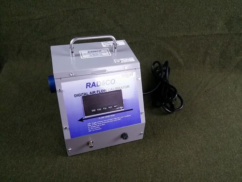 Radeco digital air flow calibrator d-8528 for sale