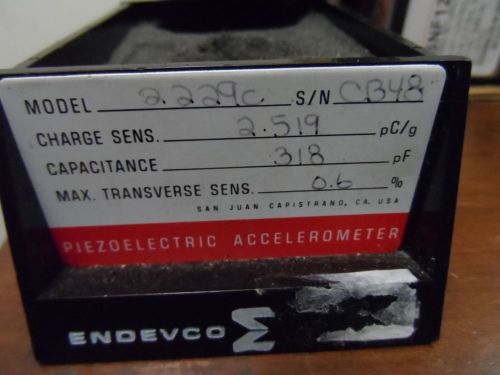 Endevco 2229C Piezoelectric Acceleromoter