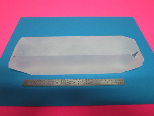 HUGE QUARTZ BLOCK PIEZOELECTRIC for SONAR TRANSDUCER or FREQUENCY STANDARD