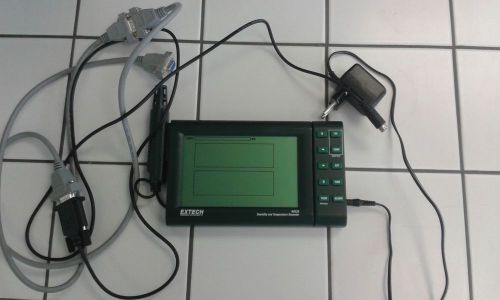 Extech RH520A-220 Chart Recorder, working with data cable