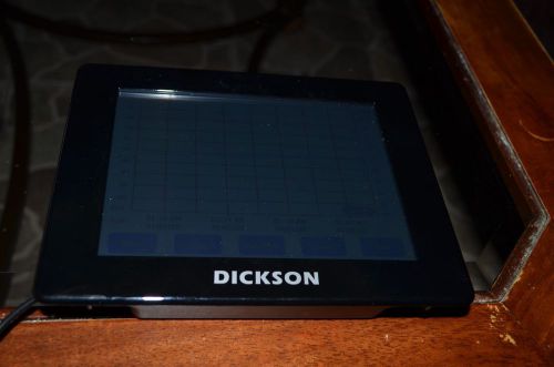 DICKSON FH625 TEMPERATURE AND HUMIDITY TOUCHLESS CHART RECORDER