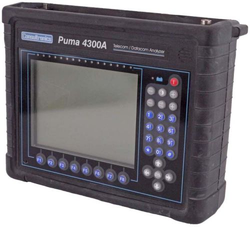Consultronics puma 4300a portable field telecom/datacom analyzer tester parts for sale
