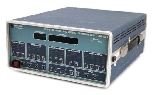 GS Tau-Tron S5104 DS1/DS1C/DS2 Digital Transmission Test Set +Option 03/05 PARTS