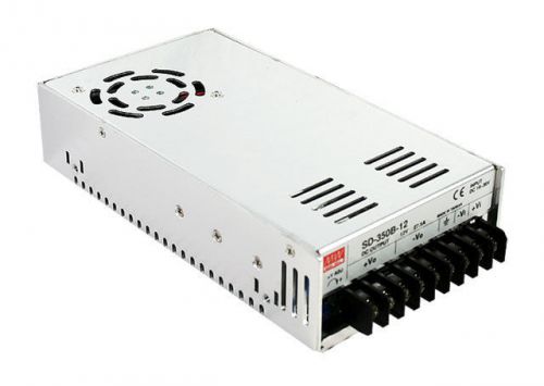Mean well se-350-15 ac/dc power supply single-out 15v 23.2a 348w 9-pin new for sale