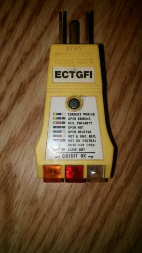 UEI ECTGFI Circuit Tester, Ground Fault Indicator