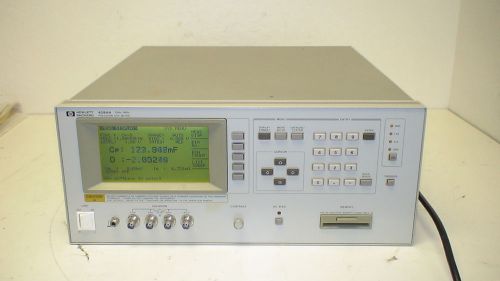 HP 4284A 20 Hz - 1 MHz Precision LCR Meter w/ op 1+6 Power Amplifier/DC Bias