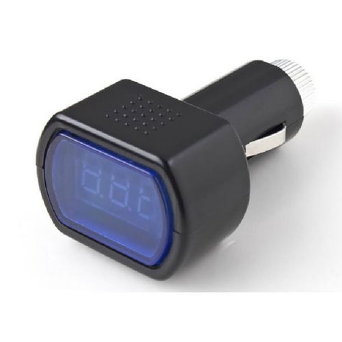 Digital Auto Car Motor Vehicle Battery Voltage Meter Tester Voltmeter LED 12V