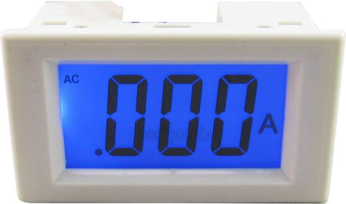 0-1999mA LCD AC digital ammeter amp panel meter Ampere current monitor gauge