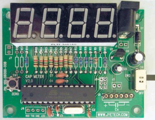 Capacitance Meter Kit; DIY Low-Cost AVR Evaluation Tool