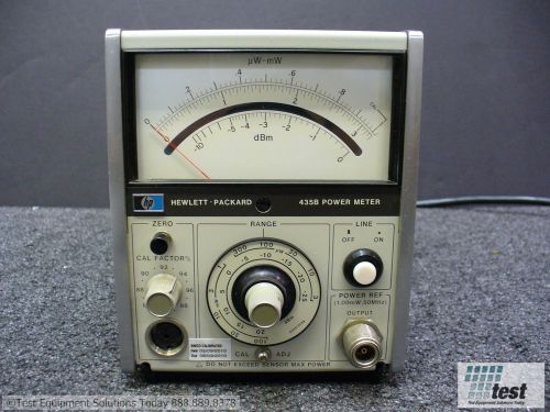 Agilent HP 435B Analog Power Meter  ID #23934 TEST