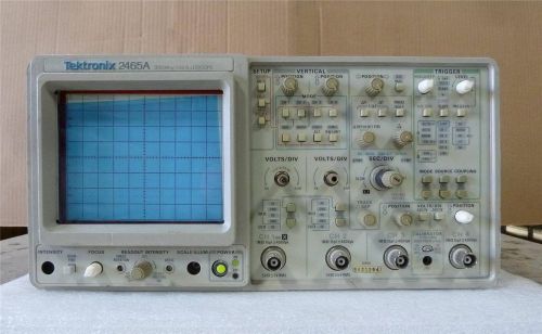 *For Parts* Tektronix 2465A 350 MHz Oscilloscope 4-Channel