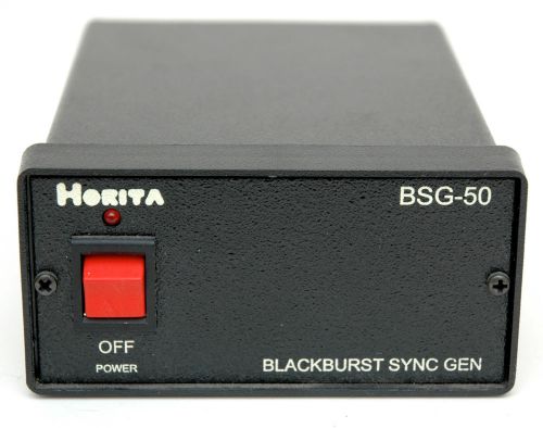 Horita Blackburst Generator BSG-50, with original power supply