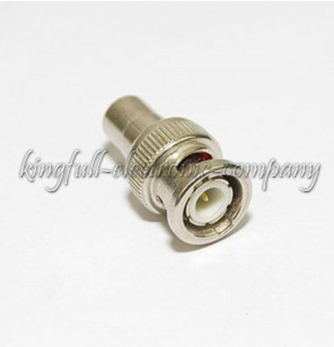 2PCS BNC Connector Adapter BNC Male To RCA Female Brand new