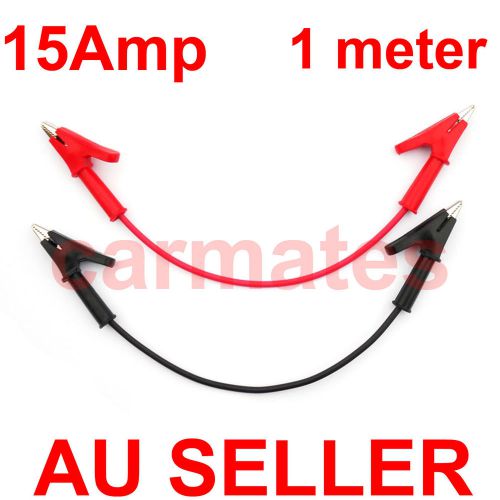Test leads for multimeter meter power clips alligator high current soft cable for sale