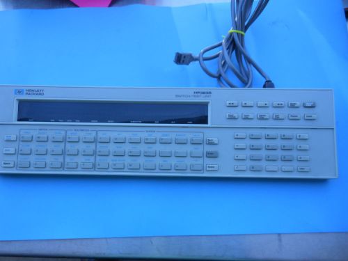 HP3235 SWITCH / TEST UNIT HP 34550A KEYBOARD / CONTROLLER