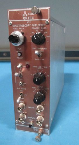 Eg&amp;g ortec 672 high-performance energy spectroscopy amplifier for sale